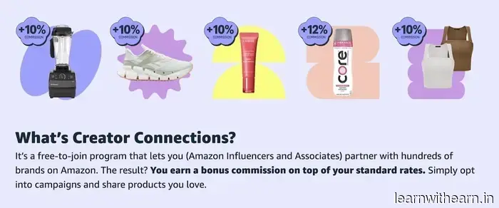 Creator Connections: Access 5-10 Times More Benefits from the Amazon Influencer Program - Side Hustle Nation