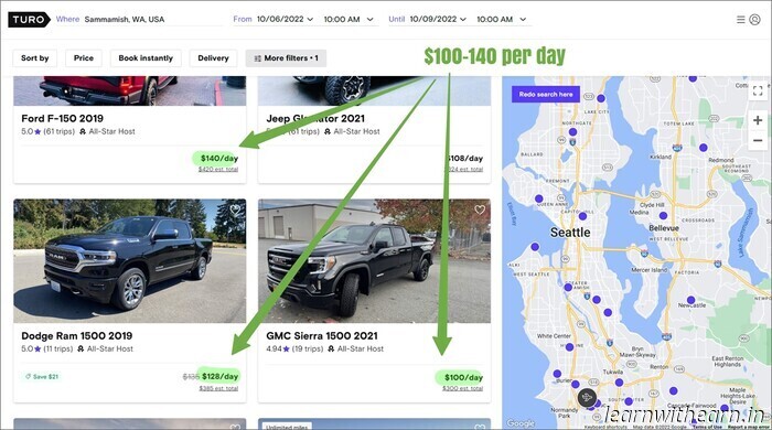 14 formas de ganar dinero con una camioneta: ¡Hasta $1000 al día! (2025)