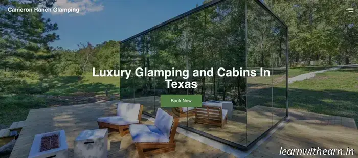 Server to Glamping Tycoon: $100,000 Upscale Camping Venture
