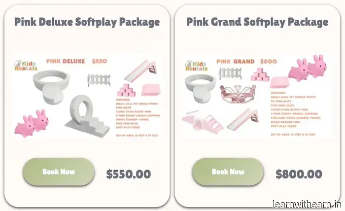 Cómo construyó un negocio secundario de alquiler de fiestas infantiles de $295,000 - Side Hustle Nation
